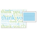 Words Small Boxed Thank You Note Cards